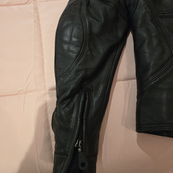 NWOT Harley Davidson FXRG Leather Biker Jacket - Picture 8 of 13